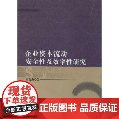 [按需印刷]企业资本流动安全性及效率性研究/唐现杰科学出版社