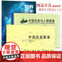 全3册 世界历史年表+中国历史图谱+中国历史与人物图谱 大事记时间轴华夏民族朝代文明研究编年史帝王政权演变地图集长河图书