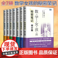 全7册[出版社店]数学女孩的秘密笔记 三角函数篇+整数篇+积分篇+概率篇+微分篇+排列组合篇+统计篇 结城浩 欢乐数学类