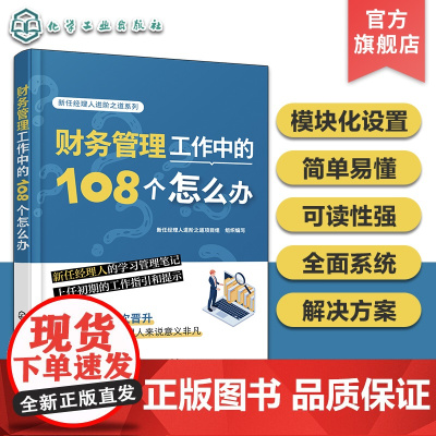 新任经理人进阶之道系列 财务管理工作中的108个怎么办 新手财务经理新任经理人的学习管理笔记 财务分析税务处理企业财务管