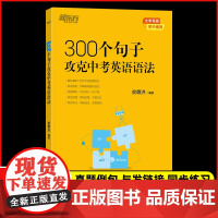 新东方初中英语语法专项训练中考英语语法练习300个句子攻克中考英语语法俞敏洪著100个句子记完2000个中考单词姊妹篇初
