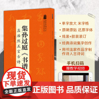 集孙过庭书谱 孟浩然五言古诗 翰墨诗词大汇 中国历代名碑名帖丛书 陆有珠著草书毛笔字帖临摹书籍碑帖米字格安徽美术出版社