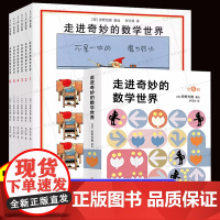 走进奇妙的数学世界全套6册 安野光雅 4-6-7-10岁小学生一年级二年级三年级1-3幼儿数学启蒙益智互动游戏绘本几何世