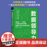 数据领导力:IT团队技术管理数据分析与业务实战 杨 刘琳 写给技术管理者、程序员的技术管理书籍中国铁道出版社 正版书籍