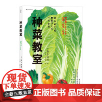 种菜教室 板木利隆 彩色插图园艺书籍 家庭菜园种植生活百科 100种常见蔬菜种植技术大全 菜园栽培问题科普读物绘本 后浪