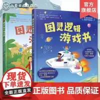 2册 图灵游戏书 数字游戏+逻辑游戏 6~12岁儿童全脑开发游戏书 儿童观察能力逻辑思维能力培养 图灵数学特色趣味逻辑游