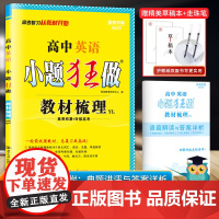2025新高考高中小题狂做教材梳理高中英语YL高考高三英语复习资料 恩波教育复习辅导资料高考英语小题狂练高考复习资料书译