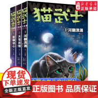 猫武士八部曲无星之族中文版123全套3册正版 河翻浪涌天穹将倾影瘴迷心8部曲儿童文学漫画书小说小学生三四五六七年级课外阅