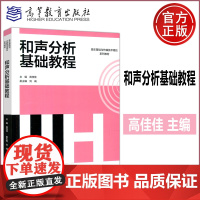 新书 和声分析基础教程 高佳佳 音乐基础与作曲技术理论系列教材 作曲与作曲技术理论 高等教育出版社