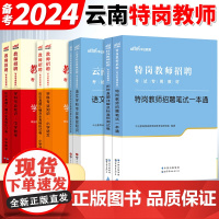 [云南特岗教师用书2024年]中公教育特岗教师用书2024年云南特岗教师网课用书2024年粉笔云南特岗美术小学数学小学语