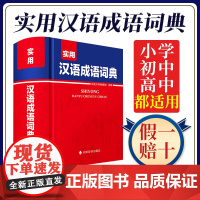 实用汉语成语词典 四川辞书出版社正版2024工具书词典词语大全辞典初中实用新编带解释学生汉语初中生成人版2023