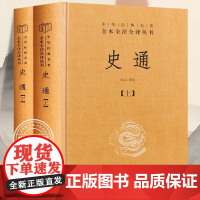 史通 上下全两2册 精装 中华经典名著三全系列全本全译全注丛书籍 哲学中国通史 史学理论著作 历史知识读物 中华书局国学