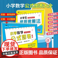 小学数学公式大全小学生图表速算法公式图表思维训练台历定律手册