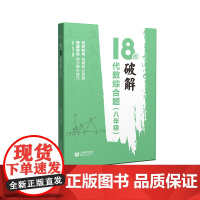 新版 18招破解代数综合题 8年级/八年级 招招有用挖掘核心思路 题题精选助力提升技巧 上海教育出版社