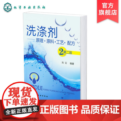 正版 洗涤剂 原理 原料 工艺 配方 第二版 洗涤剂行业书籍 洗涤剂综合性专业技术书籍 大专院校精细化工 洗涤剂等专业应