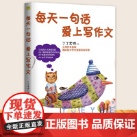 每天一句话爱上写作文 丁丁老师著 一二三四五六年级小学生语文作文辅导书写作技巧专项训练思维导图学写作文 中国人民大学出版