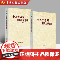 [ 2本套 平装版 ]十九大以来重要文献选编(上册+中册)平装 共2本 中央文文献出版社 党政读物