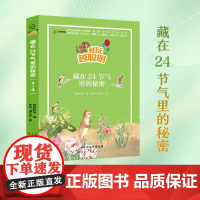 越玩越聪明藏在24节气里的秘密全4册春夏秋冬 思维牧场 思维训练语文学习文化科普绘本启蒙书 益智游戏提升 天津人民美术出