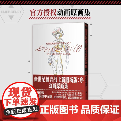 新世纪福音战士新剧场版:序:动画原画集9787559668769磨铁图书全新正版