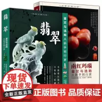 全2册 翡翠+南红玛瑙鉴定与选购从新手到行家和田玉鉴定书籍入门知识真伪鉴定技巧零基础学会南红玛瑙真伪鉴定投资收藏指南