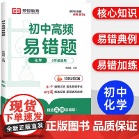 2024新版 初中高频易错题化学 789全册七八九年级通用化学同步教材解题方法综合复习知识点详析梳理核心知识易错典例全国