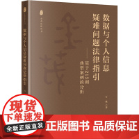 数据与个人信息疑难问题法律指引 基于215则典型案例的分析 法律出版社 网络安全审查企业数据跨境交易个人信息保护