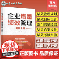 企业增量绩效管理实战全案 企业绩效考核实施办法指南 绩效管理规划设计 公司经营管理工具书 企业人力资源管理HR绩效设计知