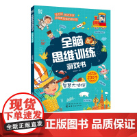 正版 全脑思维训练游戏书 智慧大侦探 幼儿童启蒙早教书 全脑开发思维训练游戏书籍 益智游戏专注力观察力创造力书籍 幼儿百