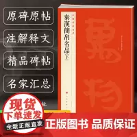 中国碑帖名品 19 秦汉简帛书名品 下 译文注释繁体旁注 帛书毛笔字帖书法临摹帖练习古帖磨嘴子马王堆汉墓帛书 上海书画