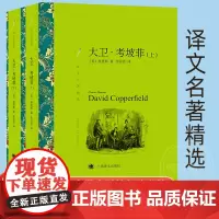 [译文名著精选]大卫考坡菲狄更斯/张谷若译正版阅读指导书目全2册大卫科波菲尔文学名著外国经典小说 名家名译丛书学生课外阅