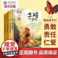 常新港动物小说系列(注音版)全4册 土鸡大冒险 了不起的变身虎 英雄灰灰 爱唱歌的大嘴牛一二年级儿童文学故事书 青岛