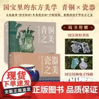 瓷器之美 青铜之美 国宝里的中式美学 全两册 青铜瓷器文化科普 工艺器型纹饰颜色精选 76件国宝 青铜文化艺术鉴赏书 中