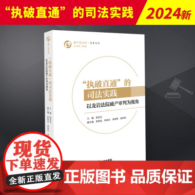 “执破直通”的司法实践 以龙岩法院审判为视角 法律出版社