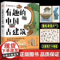 有趣的中国古建筑 杨爸图说 杨大炜 历史的照妖镜我与地坛史铁生系列 古建筑艺术趣味入门读物 湖南文艺 新华正版书籍
