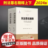 刑法罪名精释:对最高人民法院最高人民检察院关于罪名司法解释的理解与适用 本书法律依据新 收录罪名全 法条解读与以案释法相