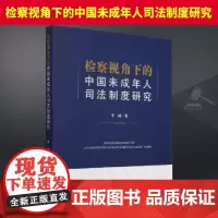 检察视角下的中国未成年人司法制度研究 中国检察出版社