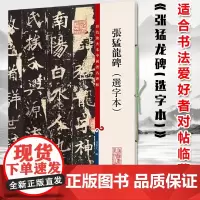 正版 张猛龙碑(选字本) 为首次彩色放大本,并延请专家释文,方便读者研究学习,尤其适合书法爱好者对帖临摹