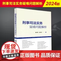 2024新书 刑事司法实务疑难问题解析 郇习顶 郇贝贝 法律出版社9787519790943