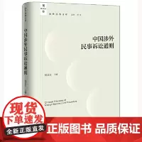 2024新书 中国涉外民事诉讼通则 何其生 域外法律查明 涉外民事诉讼规则指南 涉外法律实务工具书 法律出版社97875