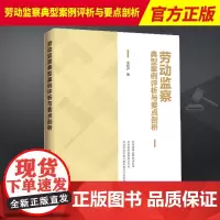 2023新书 劳动监察典型案例评析与要点剖析 栾居沪著中国法制出版社9787521637656