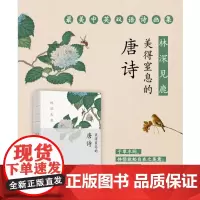 [正品保证] 林深见鹿 美得窒息的唐诗 许渊冲译 中英双语诗画集(六神磊磊诚挚)