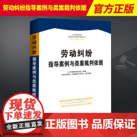 2023新书 劳动纠纷指导案例与类案裁判依据 精选权威案例 裁判依据准确 内容全面 法律法规司法解释 法制出版社9787