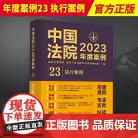 中国法院2023年度案例23 执行案例 国家法官学院 执行案件执行异议与执行异议之诉 执行复议查封执行依据 法制出版社9