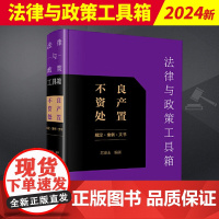 2024新书 法律与政策工具箱 不良资产处置规定 案例 文书 苏建永 不良资产管理实务法律法规典型案例 法律出版社978