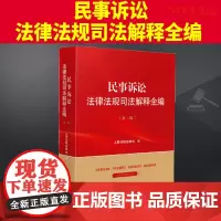 2024新书 民事诉讼法律法规司法解释全编 第二版 法律法规司法解释全编系列丛书系列 人民法院出版社9787510941