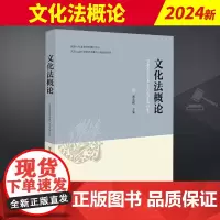 2024新书 文化法概论 刘志松 中国文化产业法律概论 文化法学研究 法律出版社9787519786663