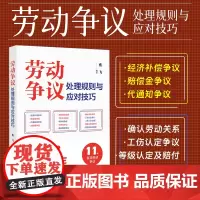 2024新书 劳动争议处理规则与应对技巧 蔡飞 常见劳动争议纠纷 裁判规则 答辩思路 热点疑难法律实务 法律出版社978