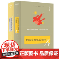 正版书 文学纪念碑[套装2册 ]陀思妥耶夫斯基的世界观+陀思妥耶夫斯基讲稿著 上海贝贝特