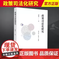 2023新书 政策司法化研究 刘晓鸣 司法解释 司法文件 指导性案例等 法律出版社 9787519784294