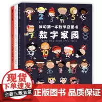 我的第一本数学启蒙书 全3册 数字家园标点符号字母学校3-6岁幼儿园儿童数学思维训练观察记忆理解逻辑思维能力培养训练绘本